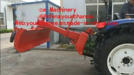 Hot Sale Levelling Blade Gbh Series Tractor Rear Hitched 6-8FT Width Heavy Duty Hydraulic Grader Blade for 30-100HP Farm Tractor